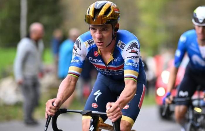 Remco Evenepoel e le Poste Belghe lanciano il “Reflexe Remco” per evitare incidenti con le auto