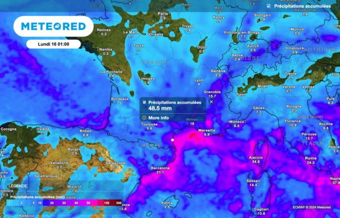 le nostre mappe segnalano il ritorno della pioggia in alcune regioni della Francia! Dove pioverà?