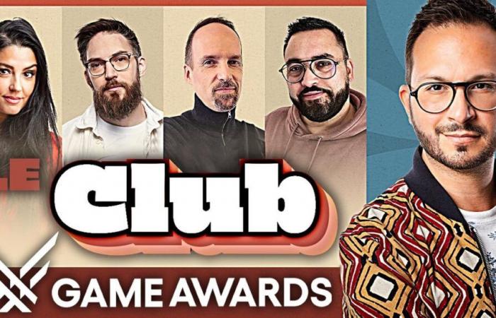 Ci vediamo questa sera alle 22 per uno spettacolo speciale Le Club dedicato ai Game Awards con JV, Julien Chièze, Carole Quintaine e Maxildan.