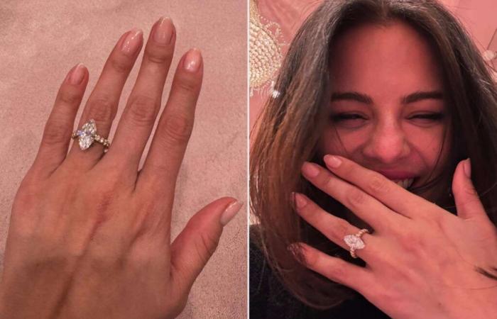 Anello di fidanzamento con diamante marchesa di Selena Gomez da Benny Blanco: scopri i dettagli