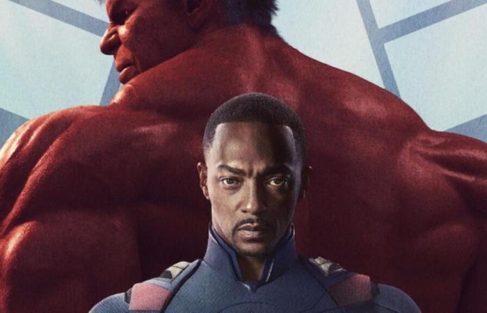 UN NUOVO MONDO CORAGGIOSO L'Impero copre la fossa Sam Wilson contro Red Hulk di Harrison Ford