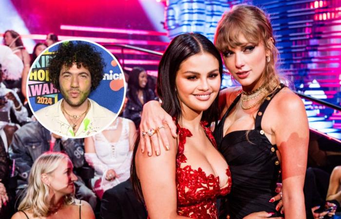 Taylor Swift celebra il fidanzamento di Selena Gomez con Benny Blanco