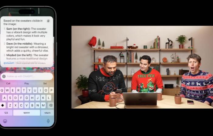 OpenAI ci mostra come funziona Apple Intelligence con ChatGPT, che poi si blocca immediatamente