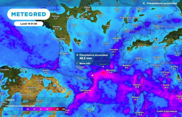 le nostre mappe segnalano il ritorno della pioggia in alcune regioni della Francia! Dove pioverà?