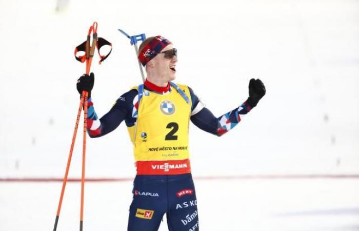 Prima vittoria stagionale nello sprint di Hochfilzen per Johannes Boe, Fabien Claude 3°