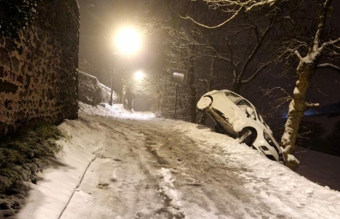 Perdita di controllo a causa della neve