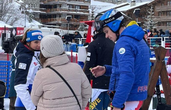 Sci alpino: Clément Noël cade pesantemente durante la prima prova del gigante della Val d'Isère