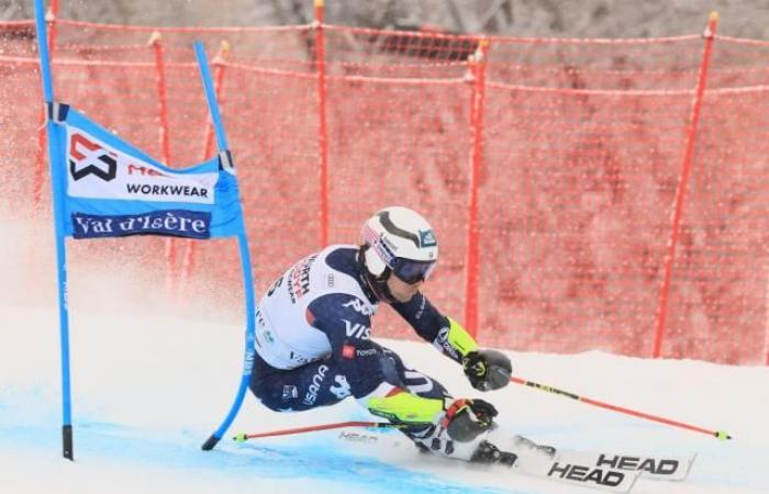 Marco Odermatt guida il gigante della Val-d’Isère, Alexis Pinturault nella Top 15, caduto Clément Noël