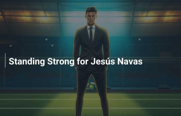 Essere forti per Jesús Navas