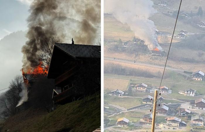 Radio Chablais – Incendio a Troistorrents: chiusa fino a stasera la strada della valle, nessuna vittima da segnalare