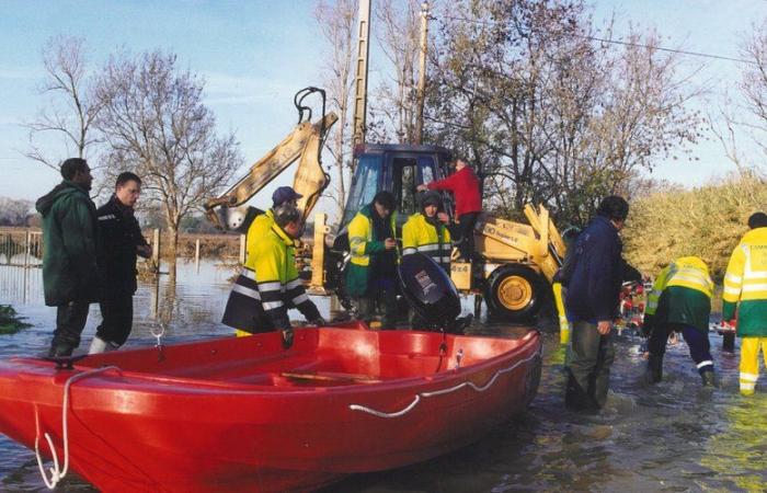 L'acqua, un grosso rischio nella cittadina circondata dai fiumi