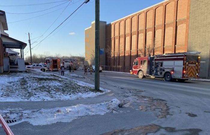 Scoppia un incendio nell’ex fabbrica CS Brooks a Sherbrooke