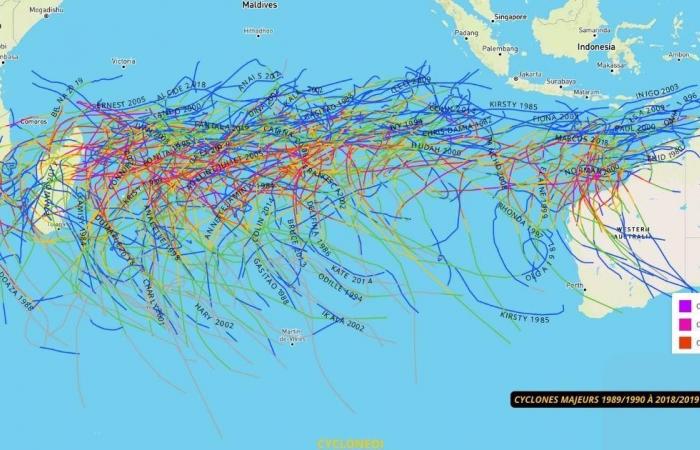 la stagione dei cicloni inizia nell’Oceano Indiano il 13/12/2024