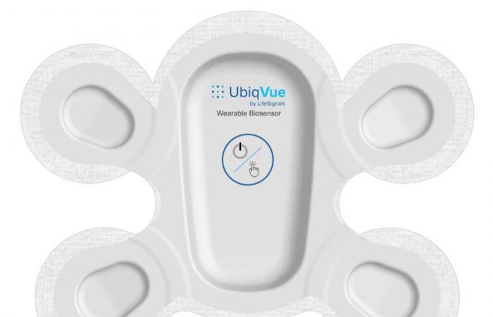 Il biosensore UbiqVue 2A di LifeSignals riceve la certificazione UE