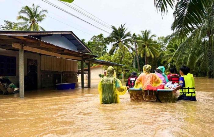 Il Sud della Thailandia è nuovamente colpito da terribili inondazioni