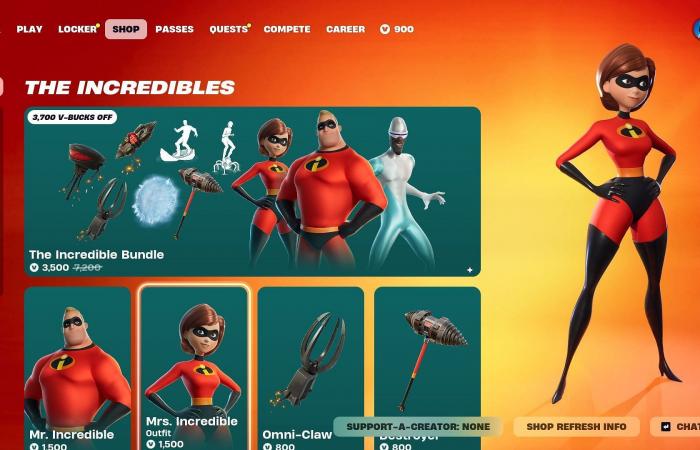 Come ottenere le skin Gli Incredibili in Fortnite