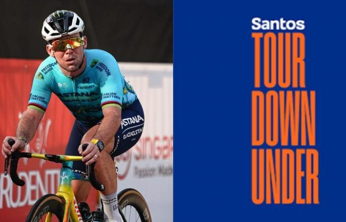 Ciclismo. Tour Down Under – Mark Cavendish diventa ambasciatore di una gara WorldTour