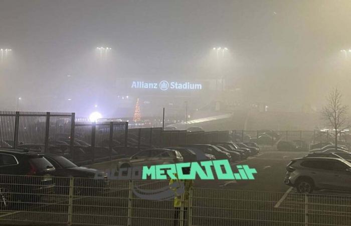 Nebbia sull’Allianz Stadium: la decisione su Juve-Venezia