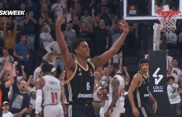 Théo Maledon continua a brillare, anche il Paris Basket non ha saputo resistere