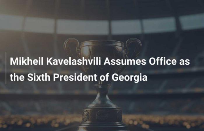 Mikheil Kavelashvili assume la carica di sesto presidente della Georgia