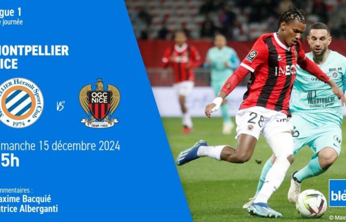 Ligue 1: vivi la partita Montpellier – OGC Nice su France Bleu Azur