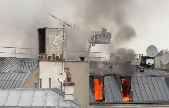 Incendio in corso in avenue d’Iéna nel 16° arrondissement di Parigi