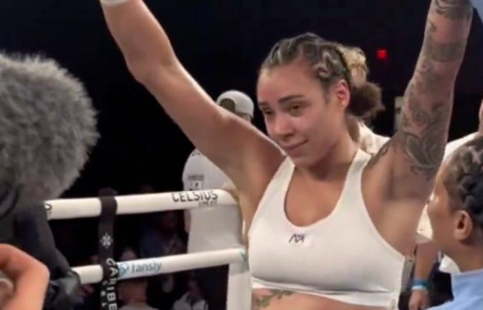 Boxe | Tammara Thibeault vince il suo primo incontro professionale