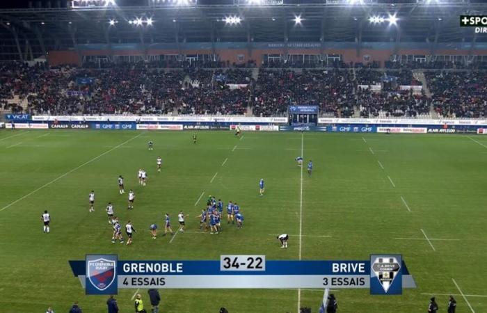 Pro D2 Grenoble – Brive: riassunto della partita