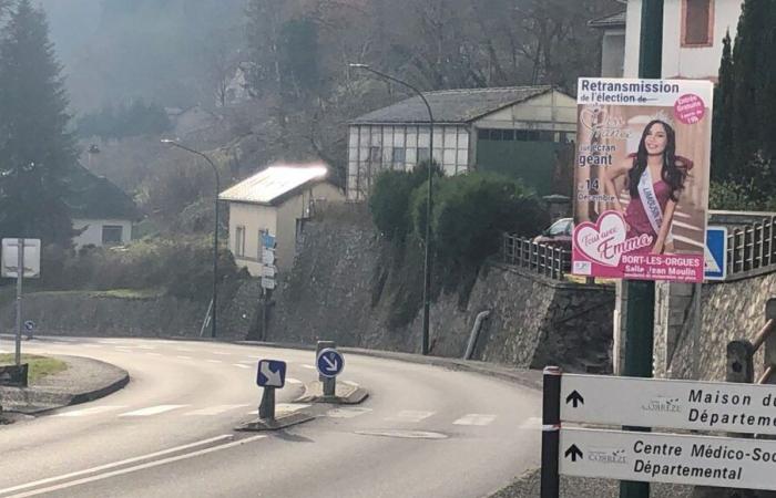 Emma Grégoire, la candidata in limousine a Miss Francia, è la star della sua città di Bort-les-Orgues