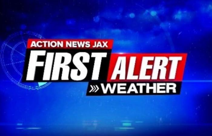 Fine settimana caldo e ventilato con rovesci isolati principalmente a est della I-95 – Action News Jax