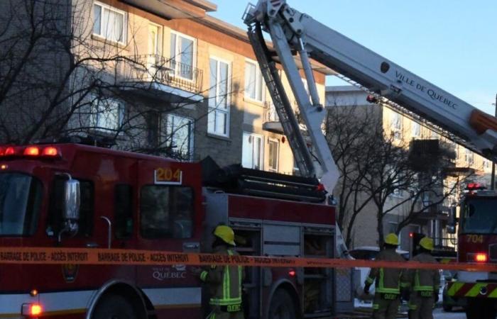 Incendio e interruzione di corrente nel quartiere di Limoilou