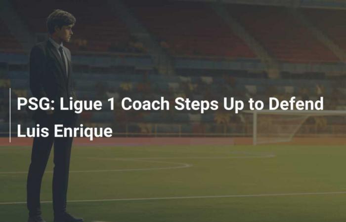 PSG: l’allenatore della Ligue 1 difende Luis Enrique