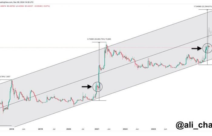 Dogecoin raggiungerà i 10$ nel 2025? Previsioni dei prezzi e tendenze attuali per DOGE