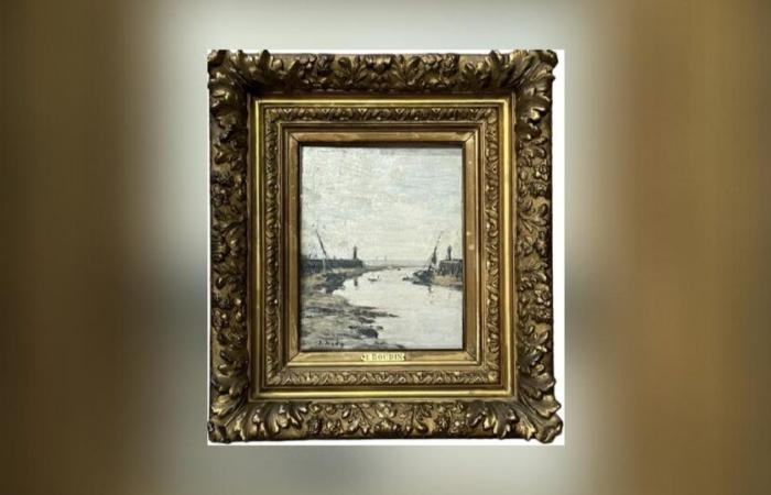 un dipinto di Eugène Boudin venduto all'asta per quasi 23.000 euro