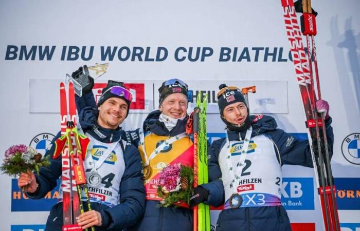 Hochfilzen – Émilien Jacquelin, frustrante secondo posto dietro Johannes Boe