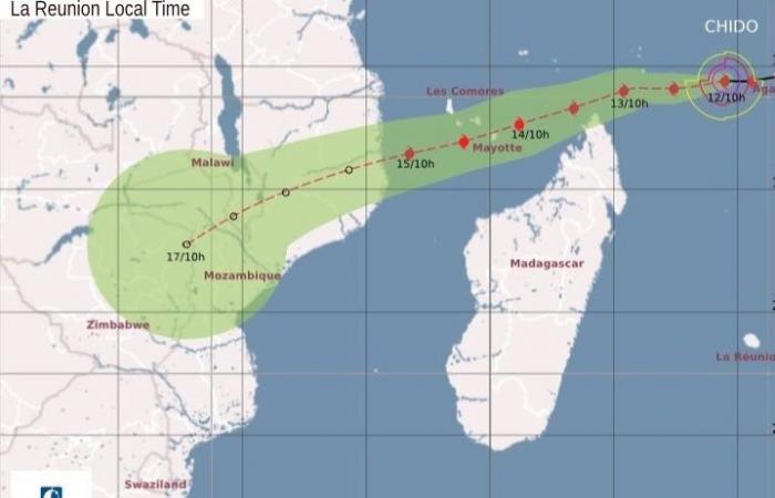 Mozambico: intenso ciclone tropicale Chido – Aggiornamento flash n. 1, a partire dal 13 dicembre 2024