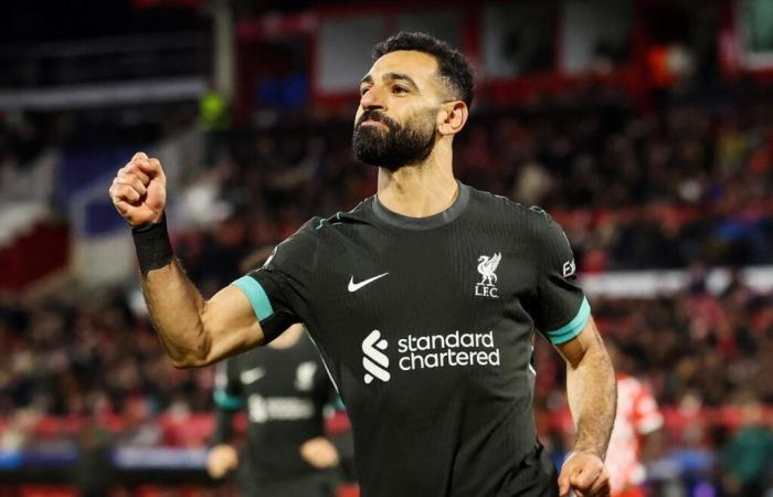 Salah eguaglia il record personale di Cristiano Ronaldo