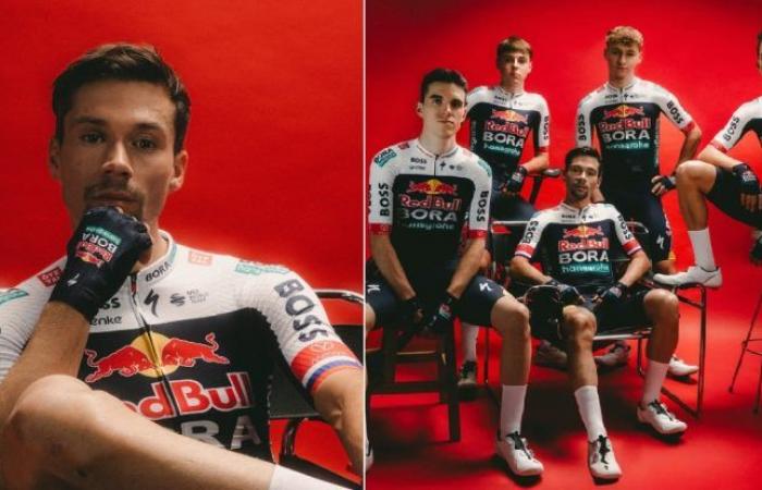 Ciclismo. Strada – Nuovi colori per la Red Bull-BORA-hansgrohe nel 2025