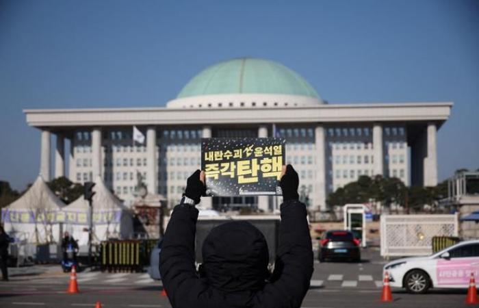 Il presidente Yoon Suk Yeol messo sotto accusa dal Parlamento