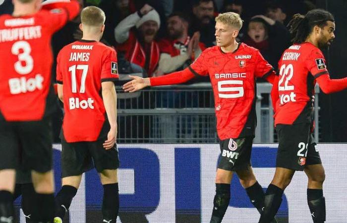 Il Rennes vince contro l'Angers, il Nantes battuto pesantemente a Brest