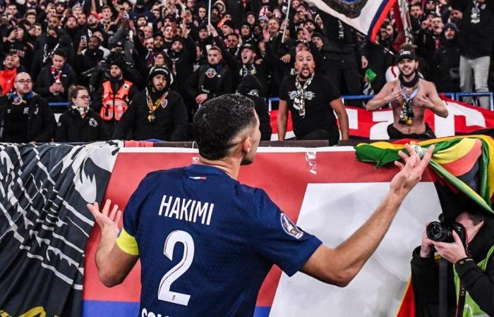 Hakimi in crisi durante la partita tra Paris Saint-Germain e Lione (video)