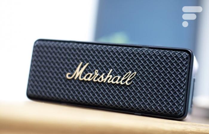 Il resistente altoparlante Bluetooth Marshall Emberton II ha diritto ad uno sconto del 41%.