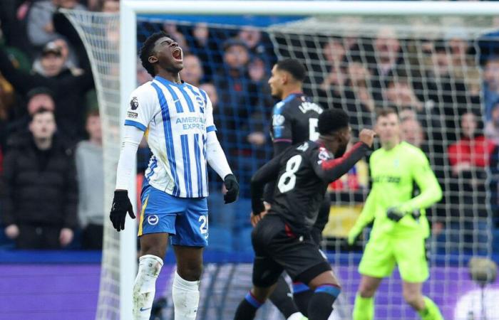 Crystal Palace in rialzo e Brighton che scivola come un loop temporale infinito che si ripete ancora per entrambe le parti