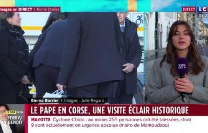 LIVE – Papa Francesco in Corsica: il sovrano pontefice saluta la folla ad Ajaccio