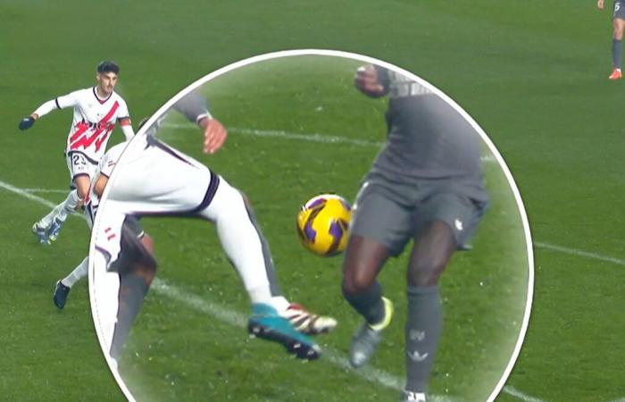 A Vinicius è stato negato un calcio di rigore nella partita tra Real Madrid e Vallecano? | sport