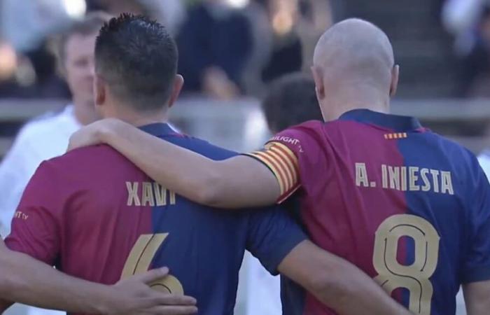 riuniti di nuovo, Iniesta e Xavi hanno battuto il Real Madrid nella partita di gala in Giappone