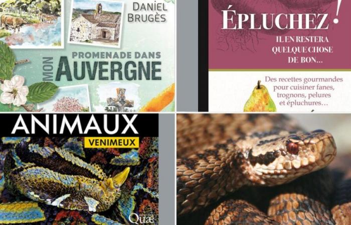 Speciale libri e natura sull’Alvernia al De Borée e sugli animali velenosi al QUAE