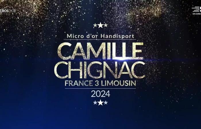 Camille Chignac ha ricevuto il Micros d’or per la sua rivista su tre paraatleti del Limosino