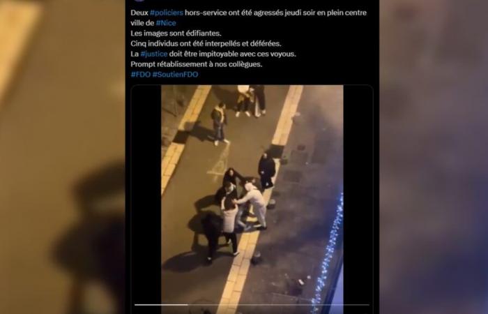 un parente racconta l'aggressione ai due poliziotti fuori servizio a Nizza