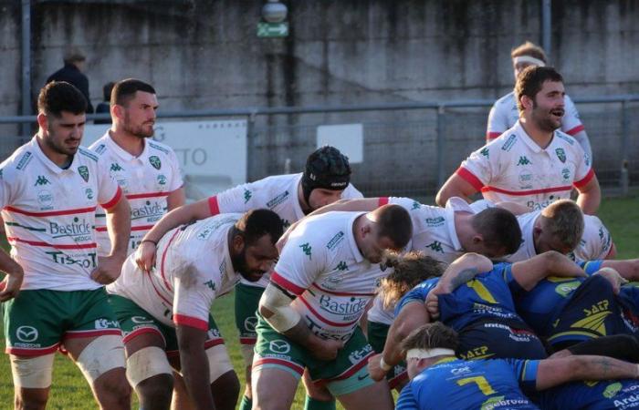 Rugby: in Nazionale 2, per l'ultima dell'anno, vince l'RC Nîmes… da spaventare